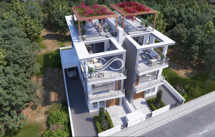 FOUR BEDROOM SEMIDETACHED HOUSE FOR SALE IN AGIOS ATHANASIOS – LIMASSOL